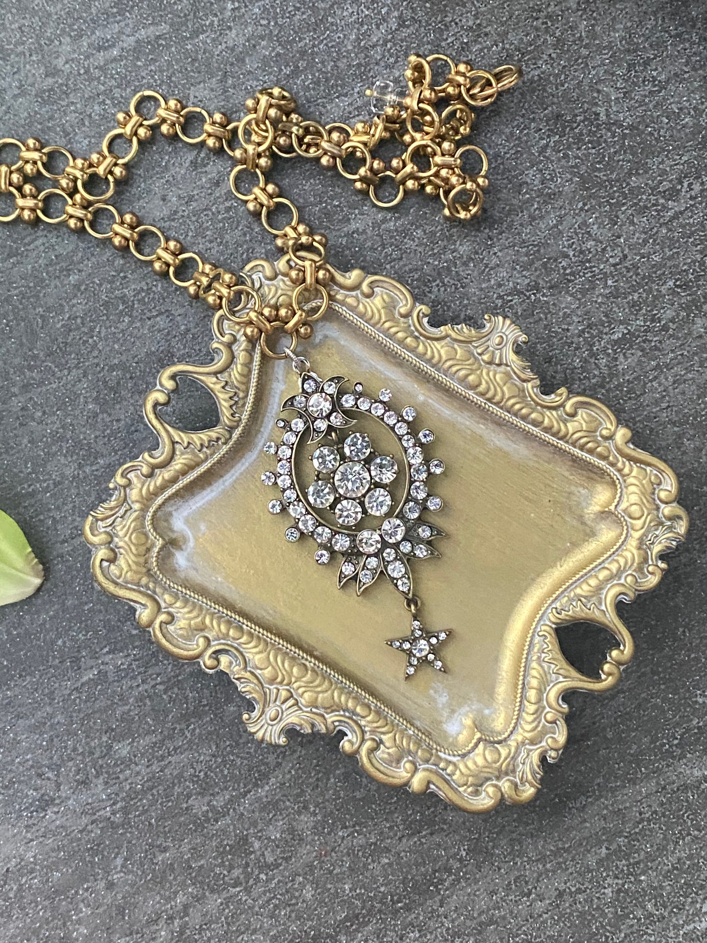 Celeste Collection Starburst Necklace