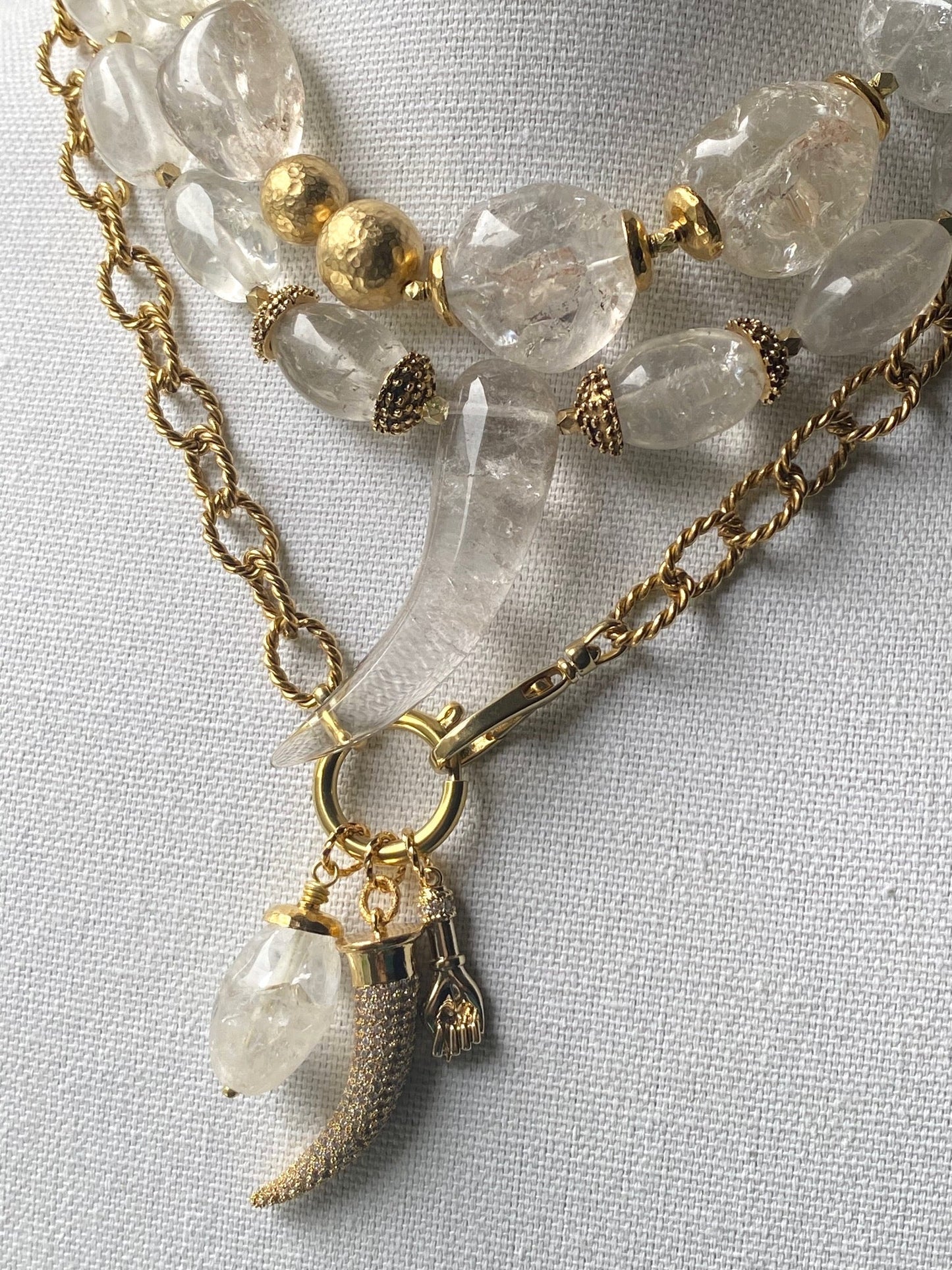 Talismans and Amulets Collection Mega Protector Chunky Chain Necklace