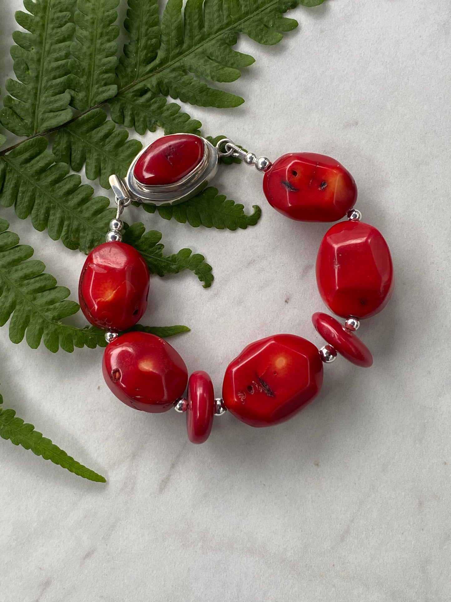 Boho Luxe Collection Coral Chunky Stacker