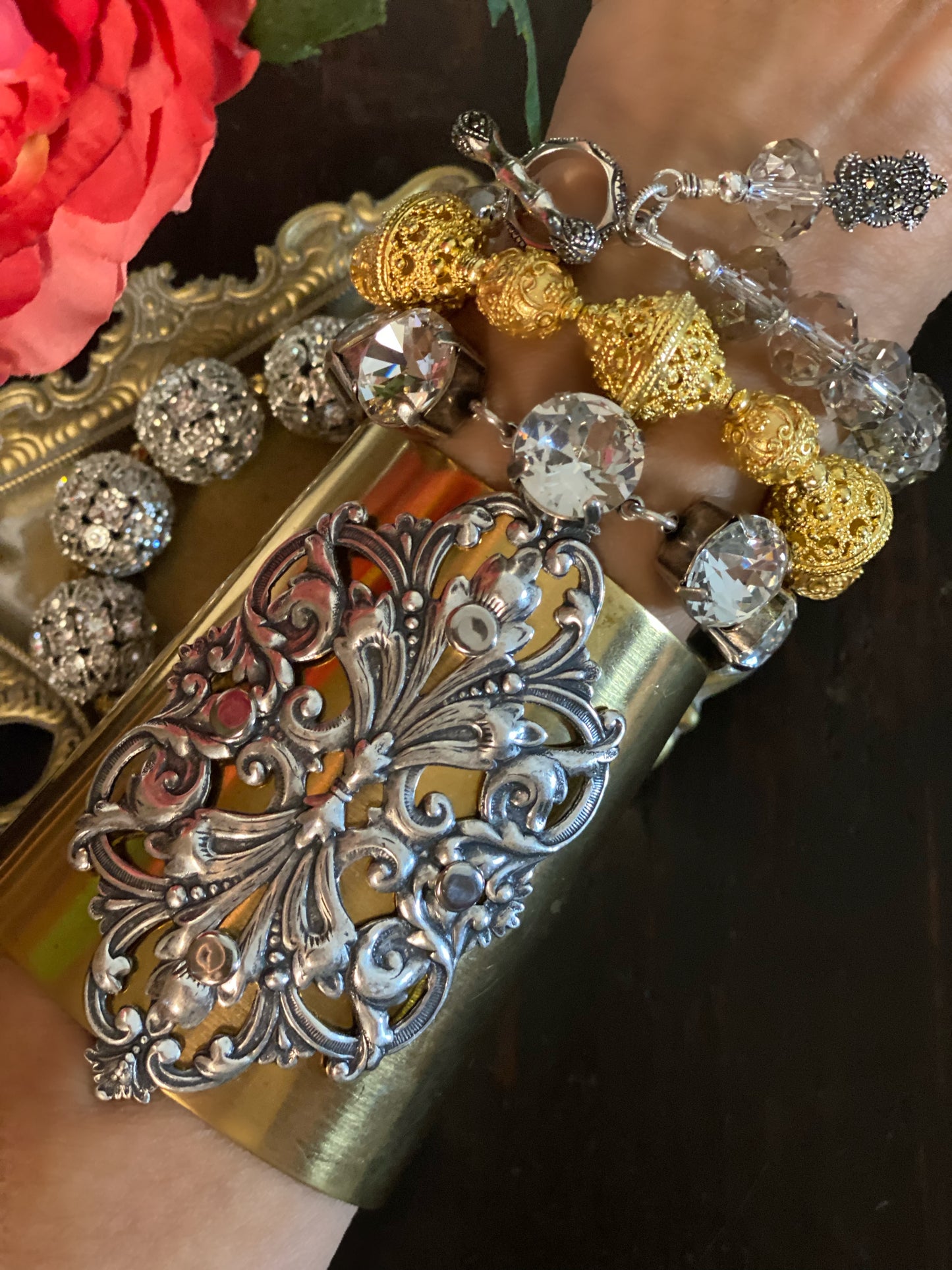 Gilded Glamour Collection Marilyn Bracelet