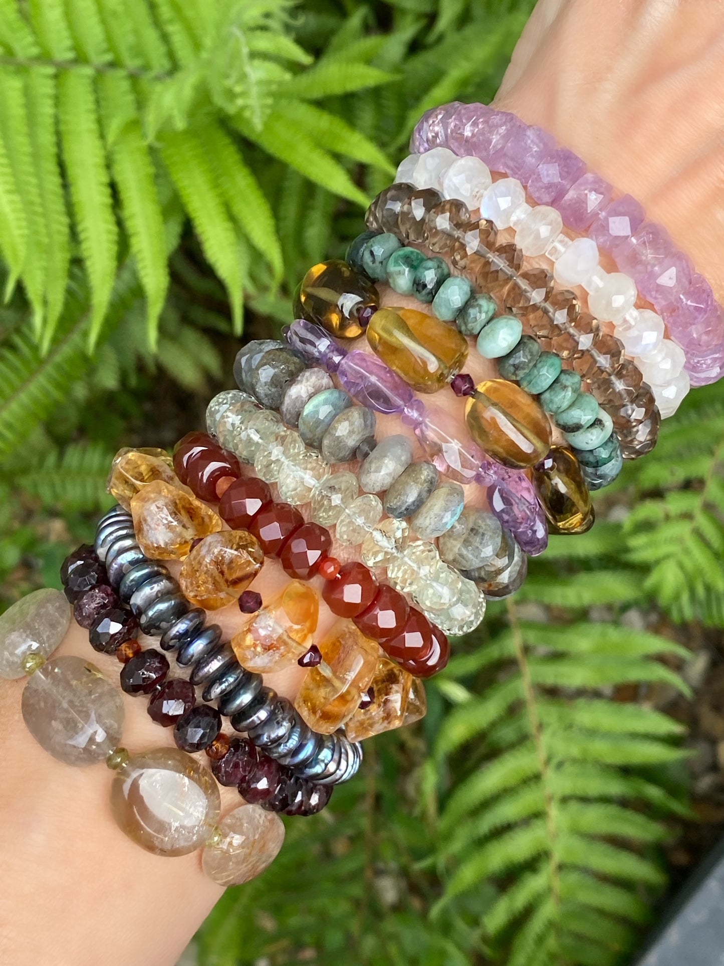 Gemstone Collection Pearl Stacker