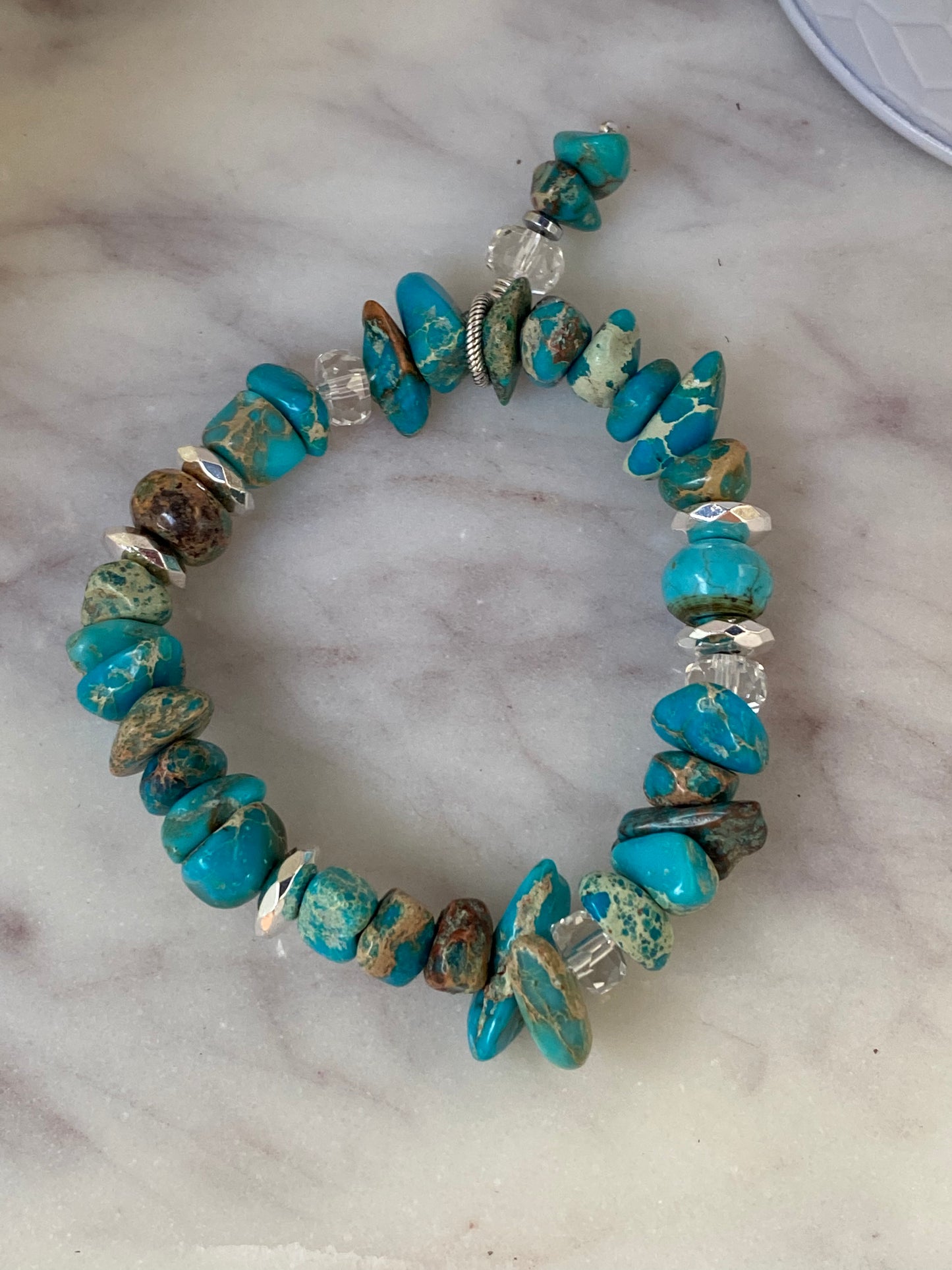 Essential Boho Collection Imperial Jasper Stacker