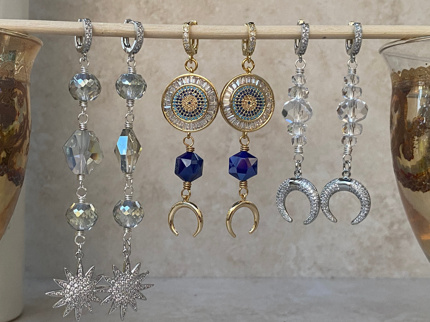 Dream Catcher Collection Dreaming of Stars Chandelier Earrings